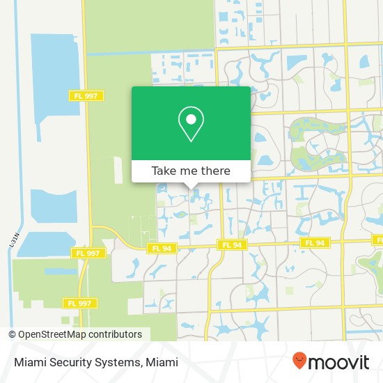 Mapa de Miami Security Systems