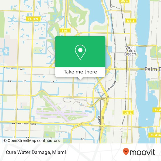 Mapa de Cure Water Damage