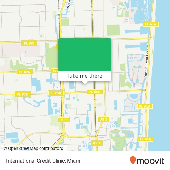 International Credit Clinic map