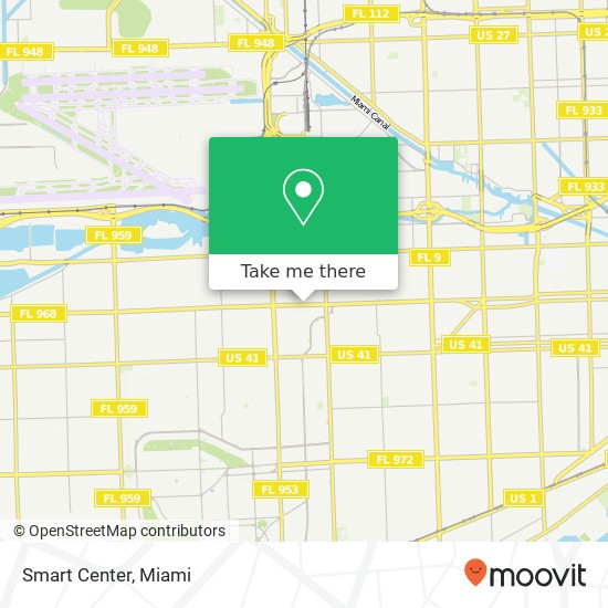 Smart Center map