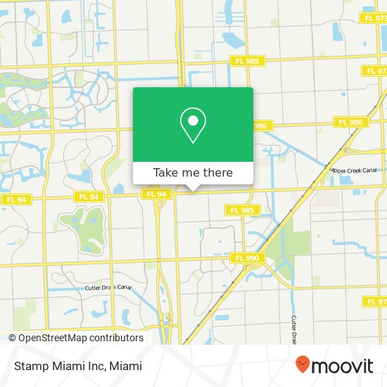Stamp Miami Inc map