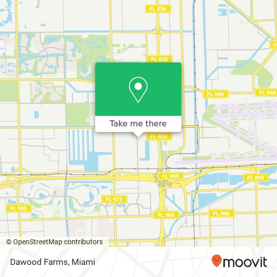 Dawood Farms map