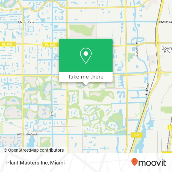 Mapa de Plant Masters Inc