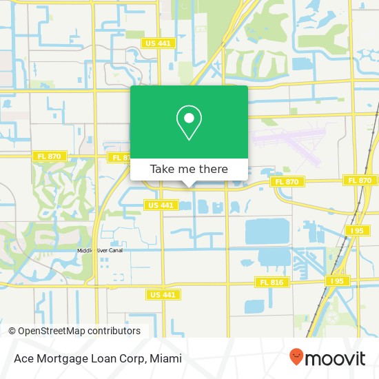 Ace Mortgage Loan Corp map