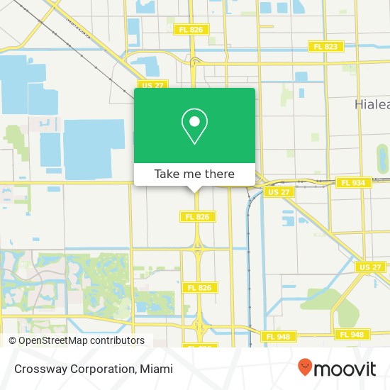 Mapa de Crossway Corporation