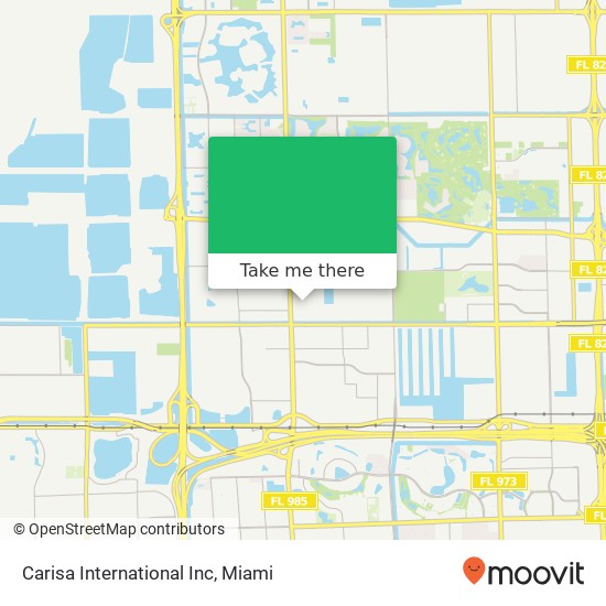 Mapa de Carisa International Inc