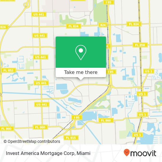 Invest America Mortgage Corp map