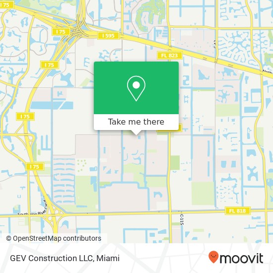 GEV Construction LLC map