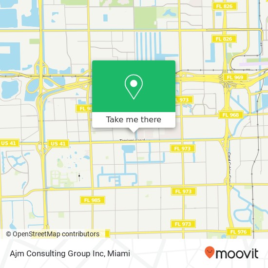 Ajm Consulting Group Inc map