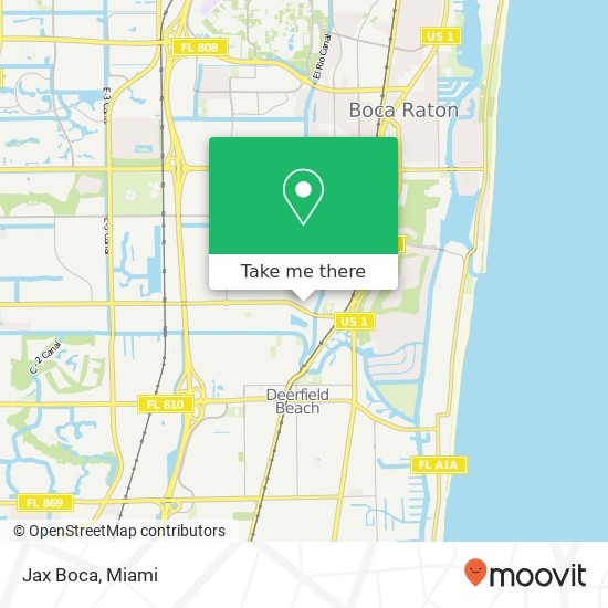 Jax Boca map