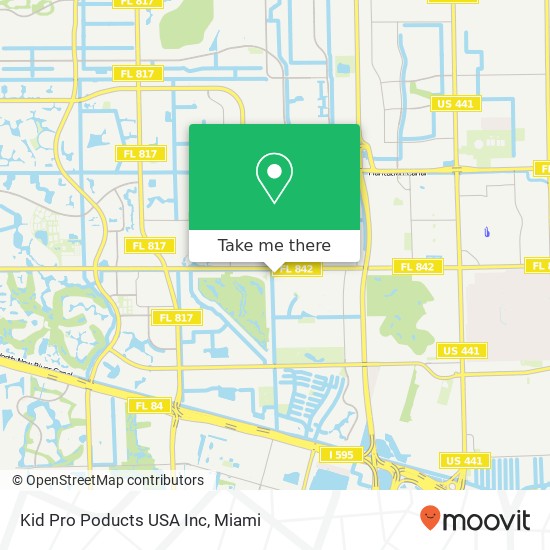 Kid Pro Poducts USA Inc map