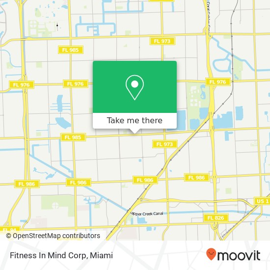 Mapa de Fitness In Mind Corp