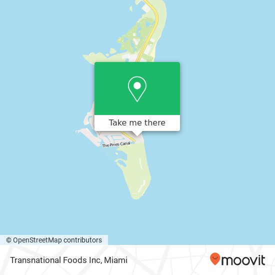 Mapa de Transnational Foods Inc