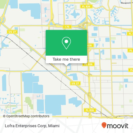 Lofra Enterprises Corp map