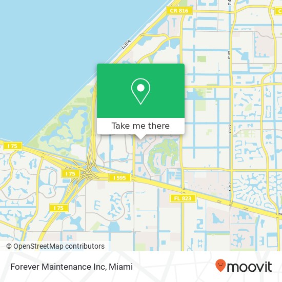 Forever Maintenance Inc map