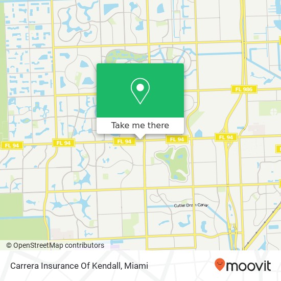 Mapa de Carrera Insurance Of Kendall