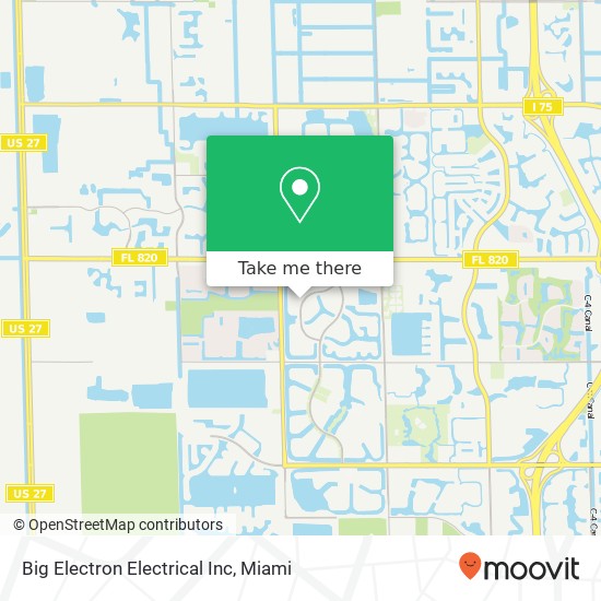 Big Electron Electrical Inc map