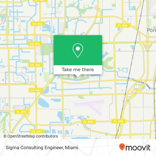 Mapa de Sigma Consulting Engineer