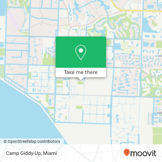 Camp Giddy-Up map