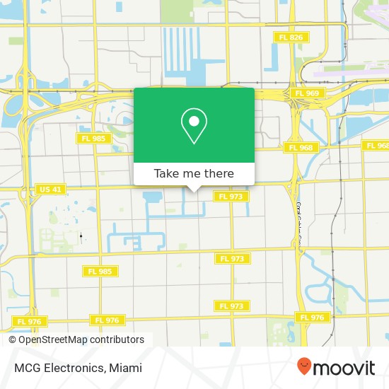 Mapa de MCG Electronics