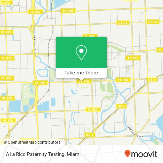 Mapa de A1a Rlcc Paternity Testing