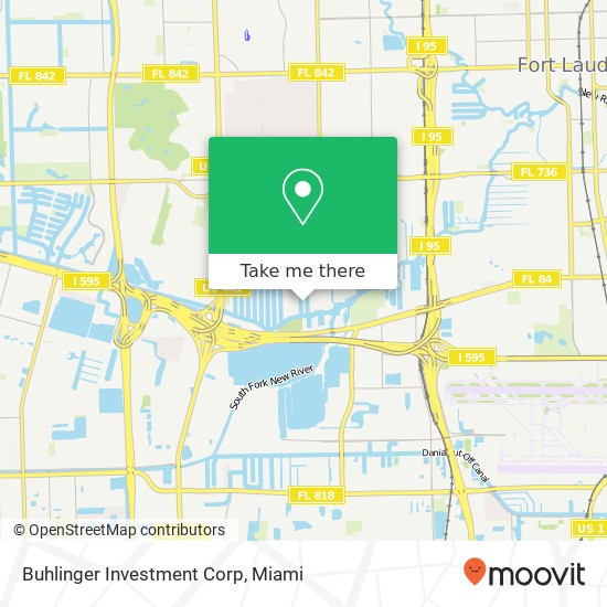 Buhlinger Investment Corp map