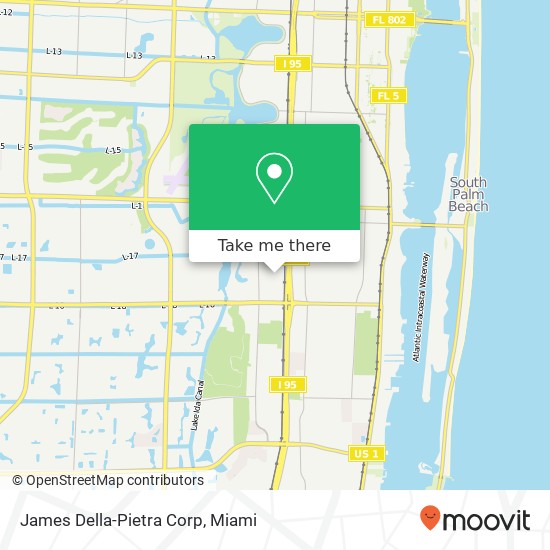 James Della-Pietra Corp map