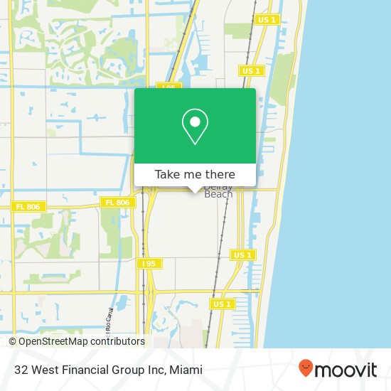 32 West Financial Group Inc map