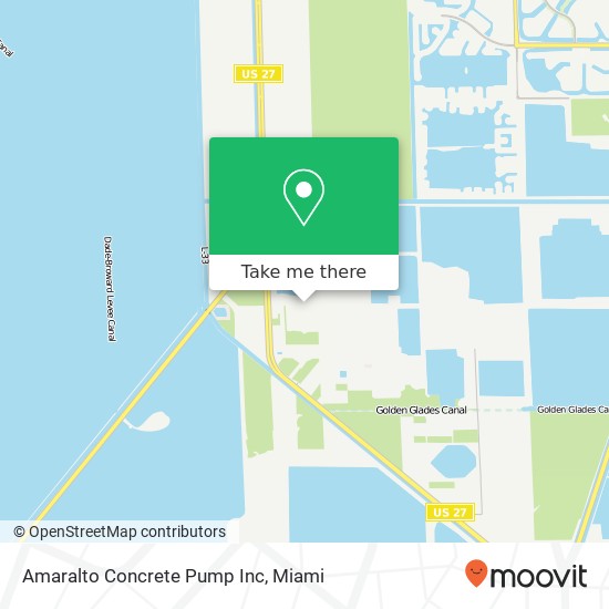 Amaralto Concrete Pump Inc map