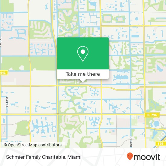 Mapa de Schmier Family Charitable