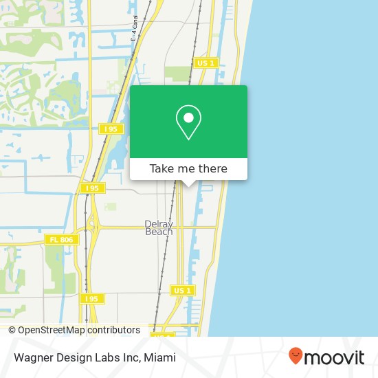 Mapa de Wagner Design Labs Inc