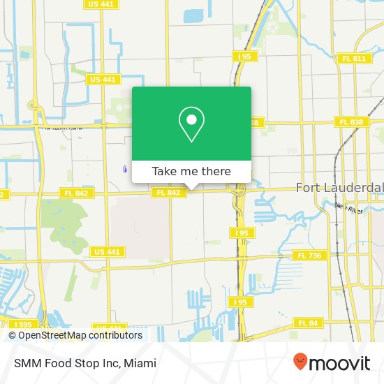 Mapa de SMM Food Stop Inc