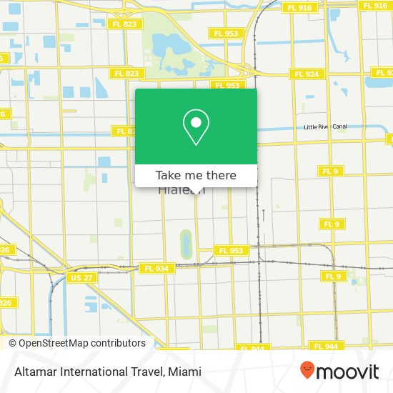 Altamar International Travel map