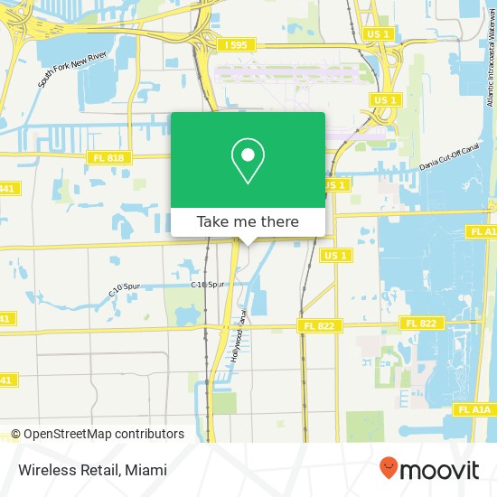 Wireless Retail map