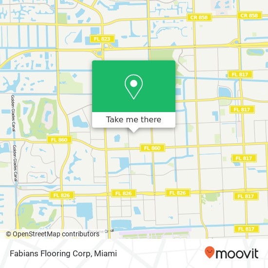 Mapa de Fabians Flooring Corp