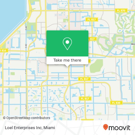 Loel Enterprises Inc map