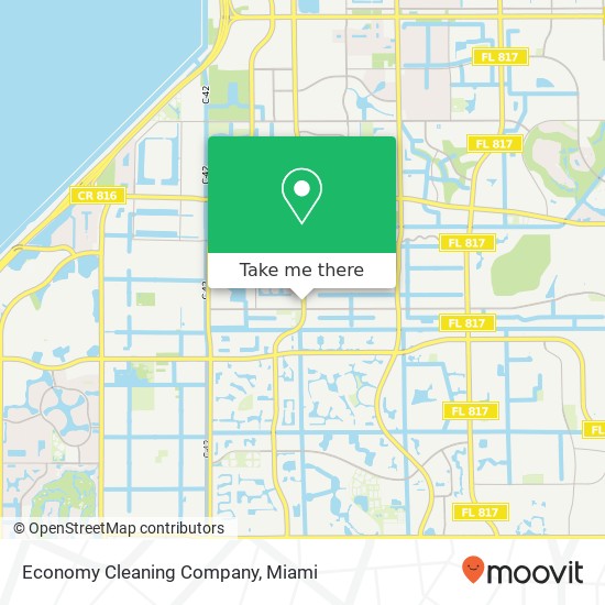 Economy Cleaning Company map