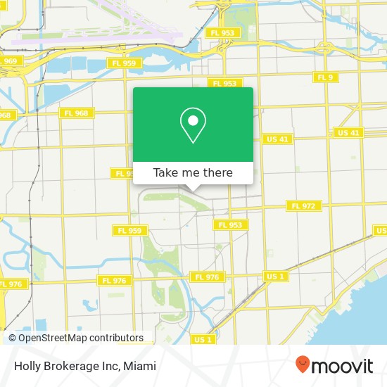 Holly Brokerage Inc map