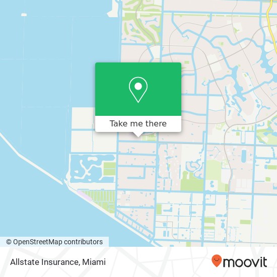 Mapa de Allstate Insurance