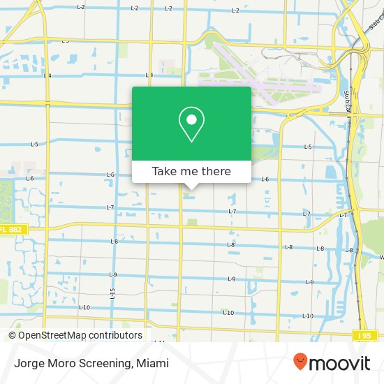 Mapa de Jorge Moro Screening