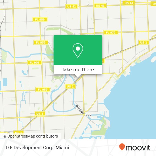 D F Development Corp map