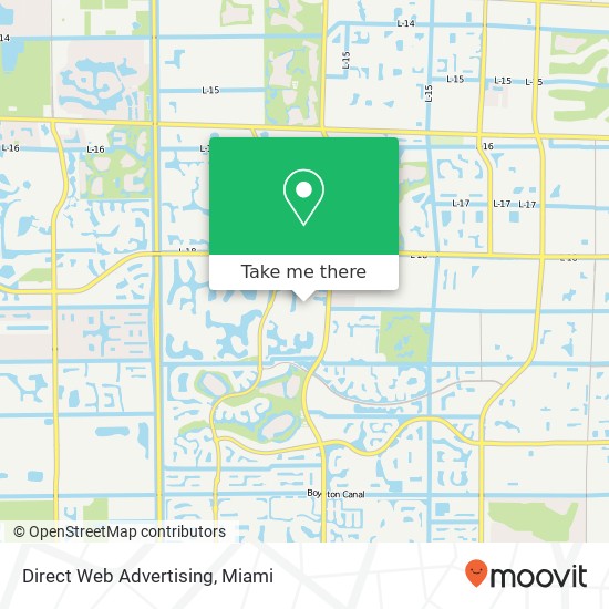 Direct Web Advertising map