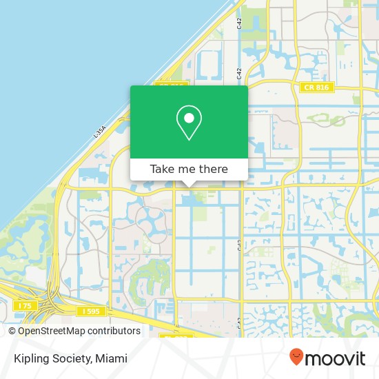 Kipling Society map