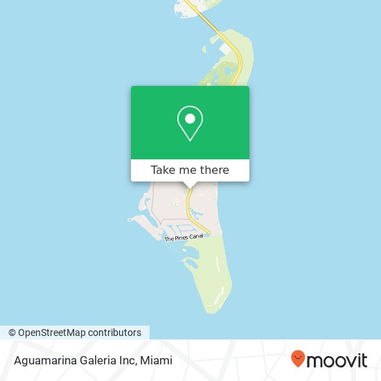 Aguamarina Galeria Inc map