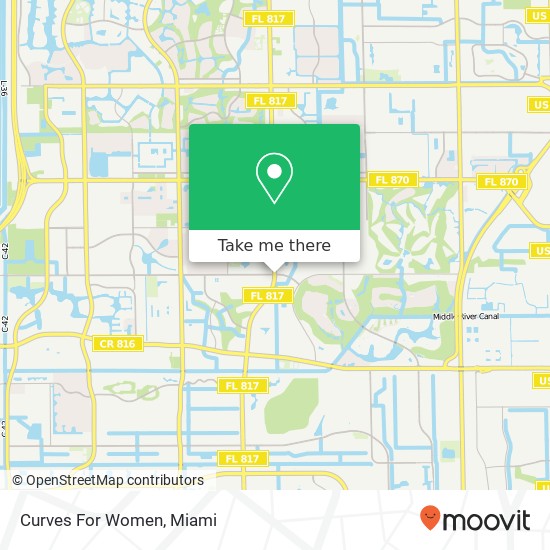 Mapa de Curves For Women