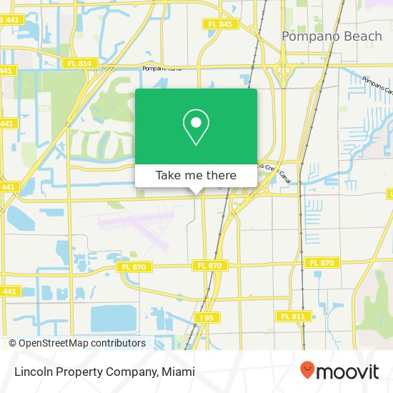 Lincoln Property Company map