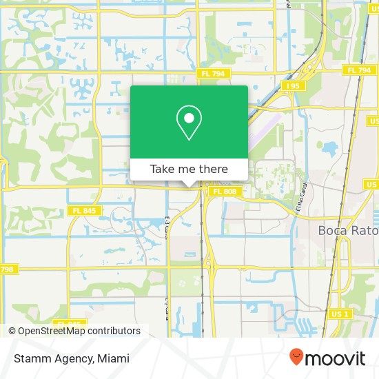 Stamm Agency map