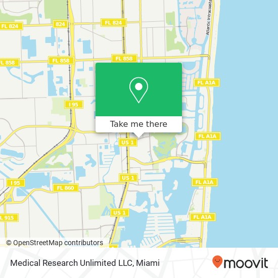 Medical Research Unlimited LLC map