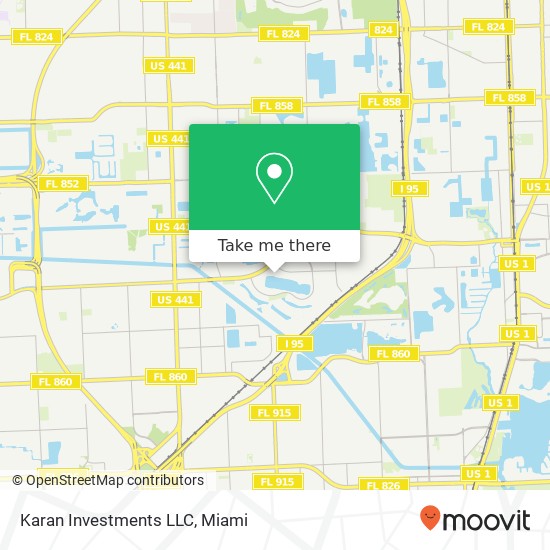 Mapa de Karan Investments LLC