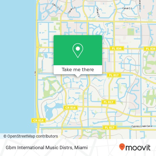 Mapa de Gbm International Music Distrs